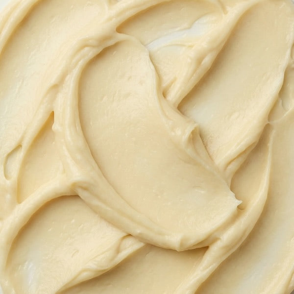 Close-up of smooth, creamy beige texture